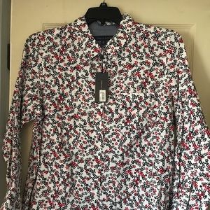 Tommy Hilfiger Button Down Shirt Woman’s Size OX